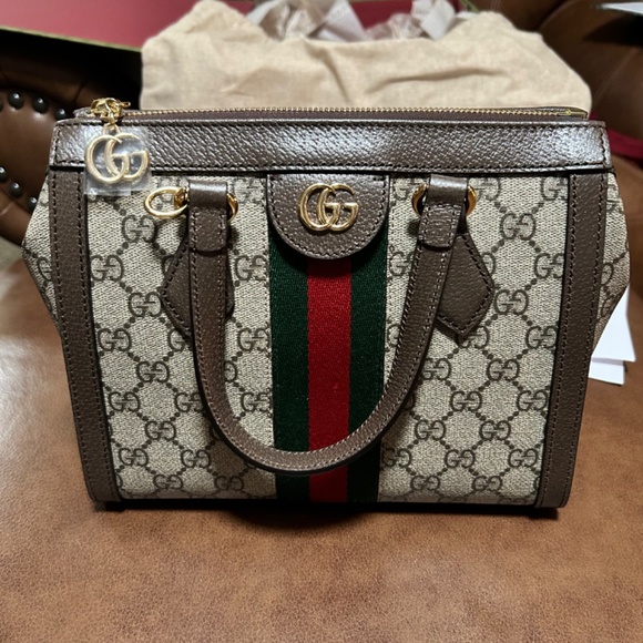 Gucci Ophidia Small Tote Bag - Picture 9 of 10